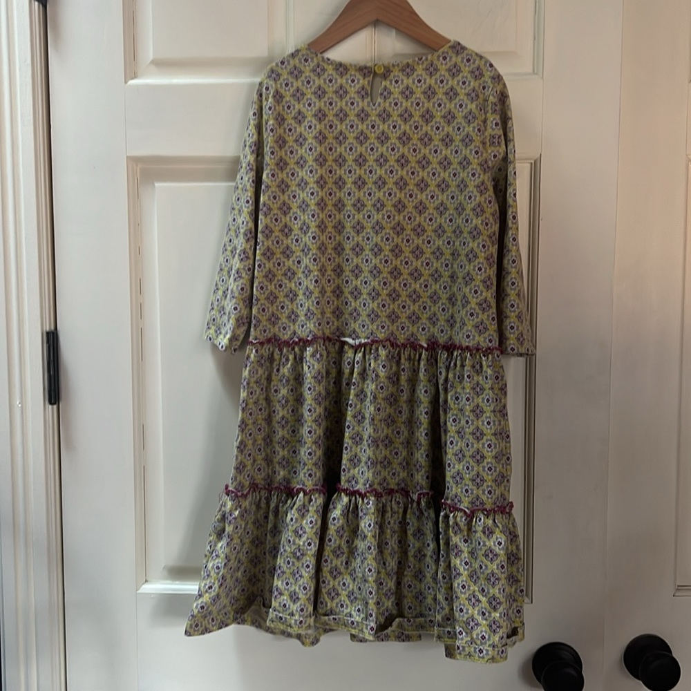 Tea Collection Ruffle Dress 10y - Picture 4 of 4